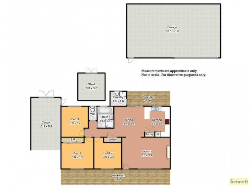 10 Marlene Street, Freemans Reach NSW 2756 Floorplan