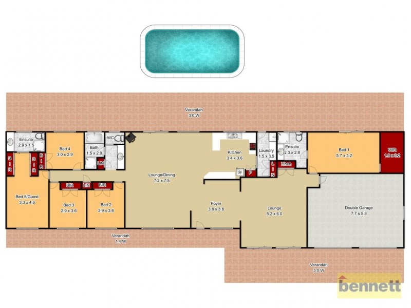 422 Old East Kurrajong Road, East Kurrajong NSW 2758 Floorplan