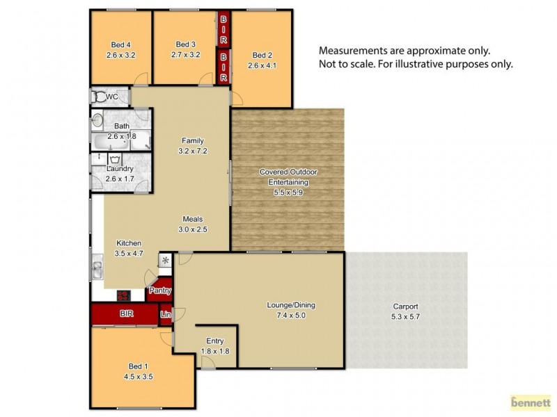 4 Randall Street, Agnes Banks NSW 2753 Floorplan