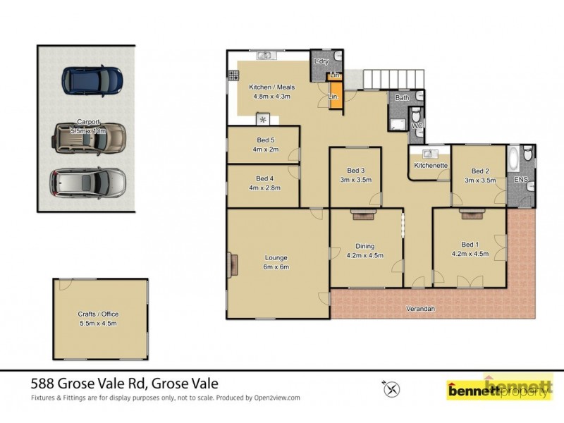 588 Grose Vale Road, Grose Vale NSW 2753 Floorplan