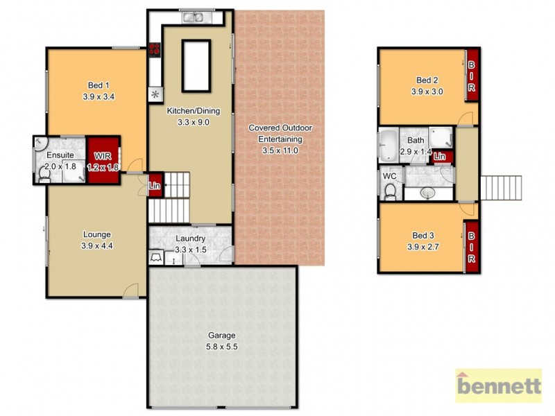 9 Red-Crowned Court, Winmalee NSW 2777 Floorplan