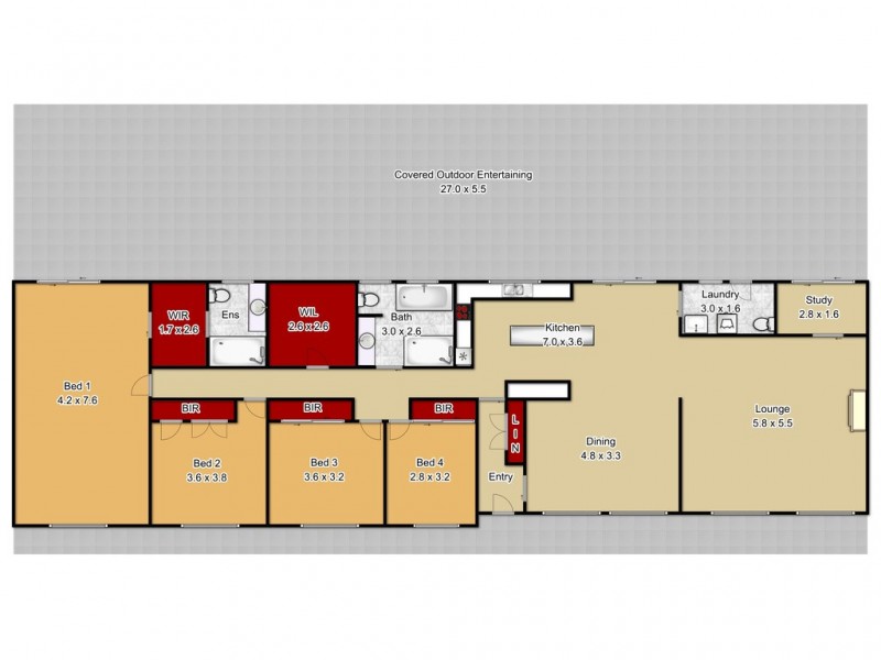85 Boscobel Road, Londonderry NSW 2753 Floorplan