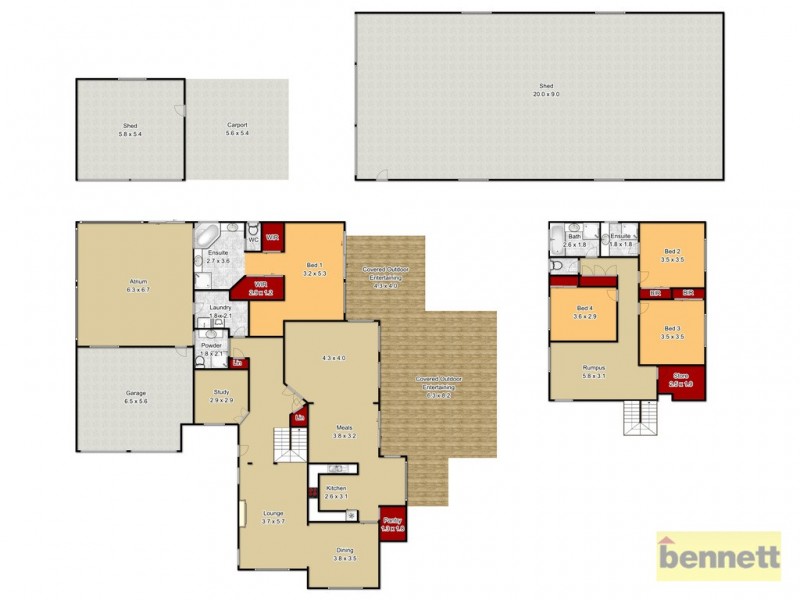 711 Comleroy Road, Kurrajong NSW 2758 Floorplan