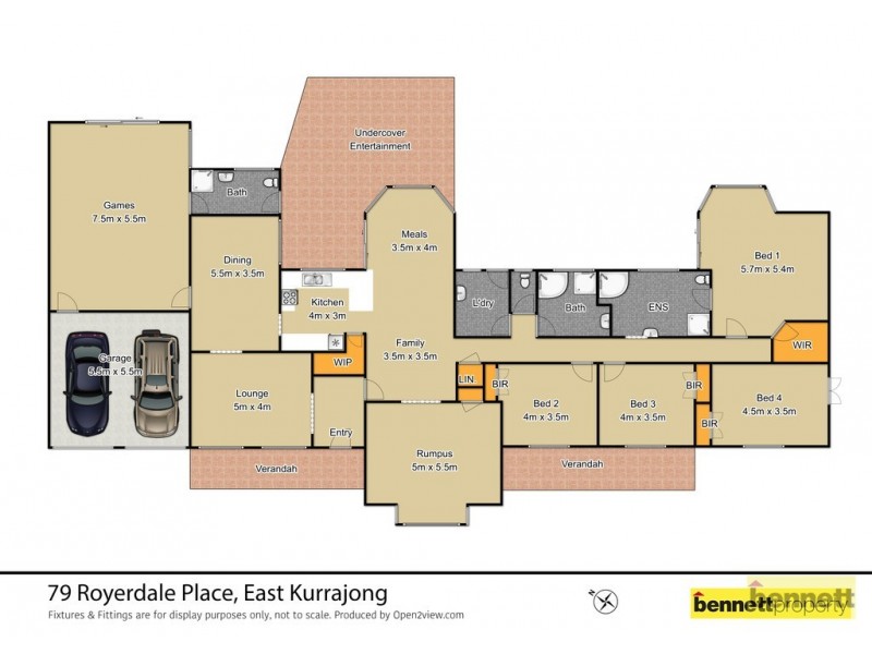 79 Royerdale Place, East Kurrajong NSW 2758 Floorplan