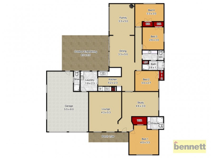 52 Kurrajong Road, Kurrajong NSW 2758 Floorplan