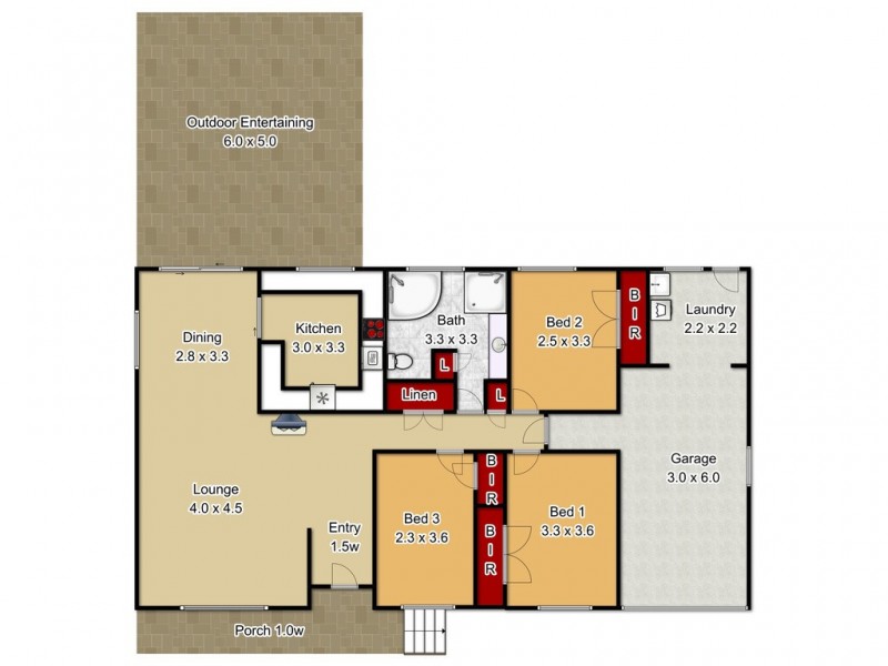 18 Snailham Crescent, South Windsor NSW 2756 Floorplan