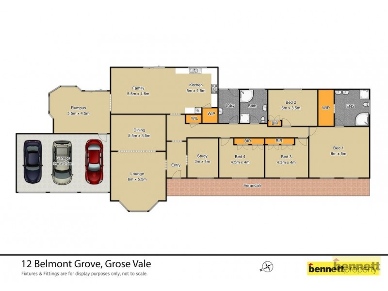 12 Belmont Grove, Grose Vale NSW 2753 Floorplan