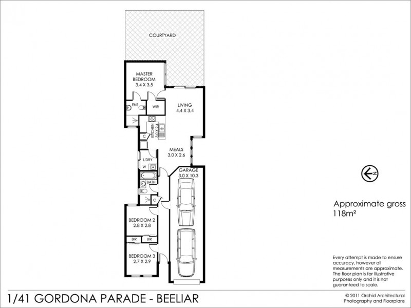 1/41 Gordona Parade, Beeliar WA 6164 Floorplan