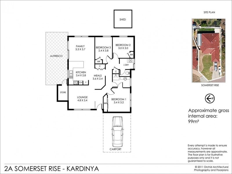 2A Somerset Rise, Kardinya WA 6163 Floorplan