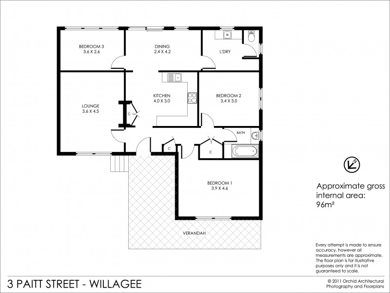 3 Paitt St, Willagee WA 6156 Floorplan
