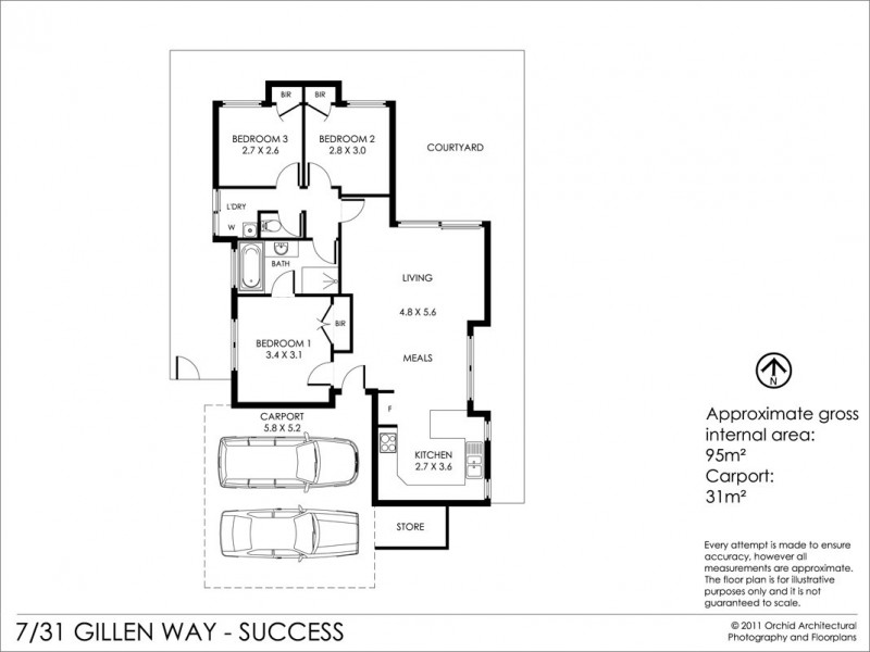 7/31 Gillen Way, Success WA 6164 Floorplan
