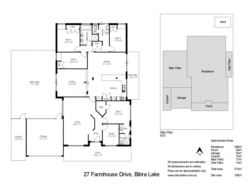 27 Farmhouse Drive, Bibra Lake WA 6163 Floorplan