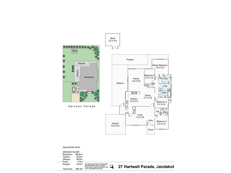 27 Hartwell Parade, Jandakot WA 6164 Floorplan