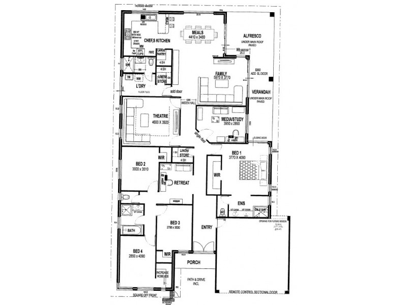 43 Arrino Parade, Baldivis WA 6171 Floorplan
