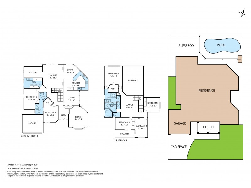 9 Paton Close, Winthrop WA 6150 Floorplan