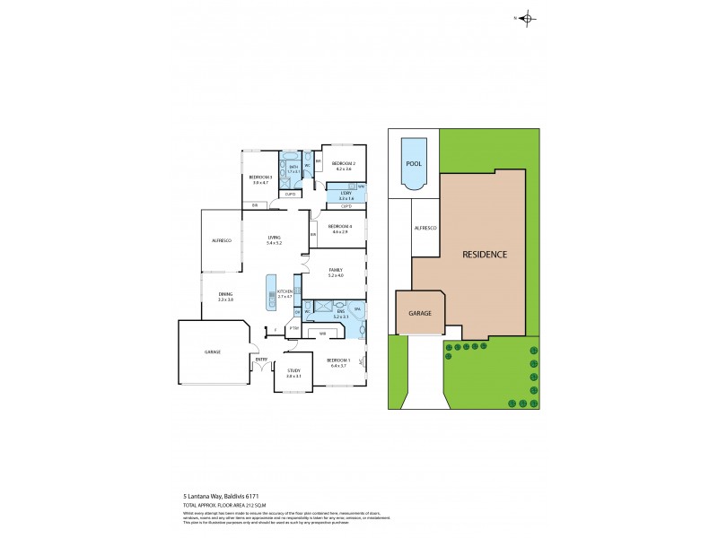 5 Lantana Way, Baldivis WA 6171 Floorplan