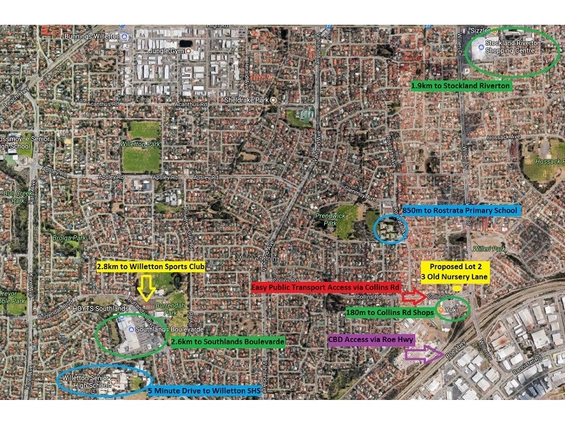 Lot 2, 3 Old Nursery Lane, Willetton WA 6155