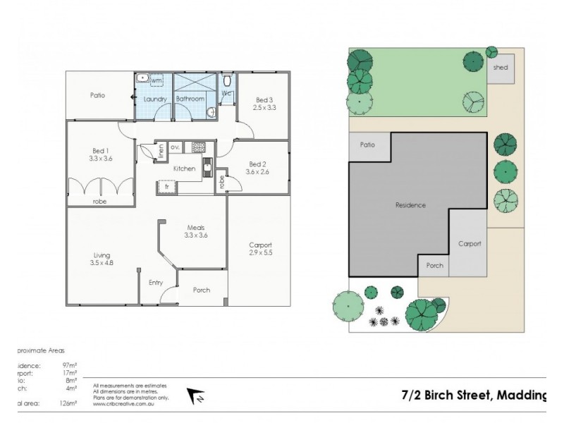 7/2 Birch Street, Maddington WA 6109 Floorplan