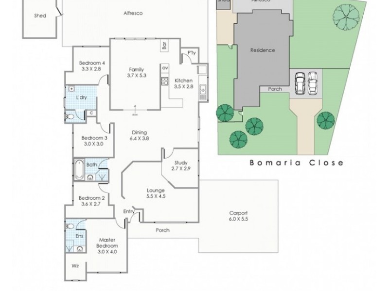 4 Bomaria Close, South Lake WA 6164 Floorplan