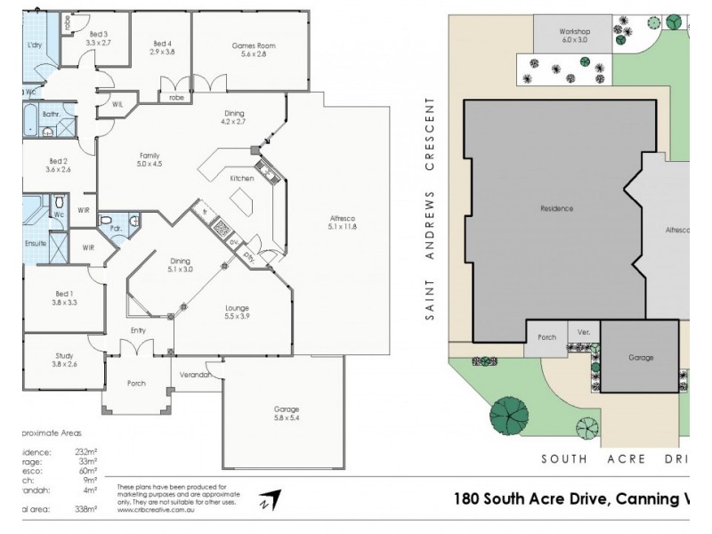 180 Southacre Drive, Canning Vale WA 6155 Floorplan