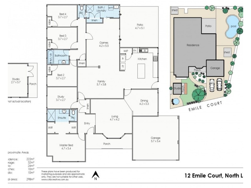 12 Emile Court, North Lake WA 6163 Floorplan