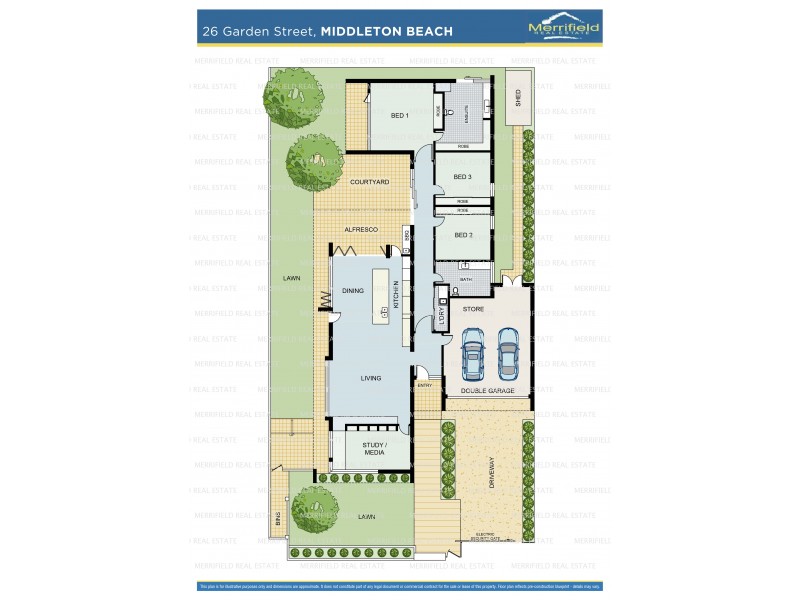 26 Garden Street, Middleton Beach WA 6330 Floorplan