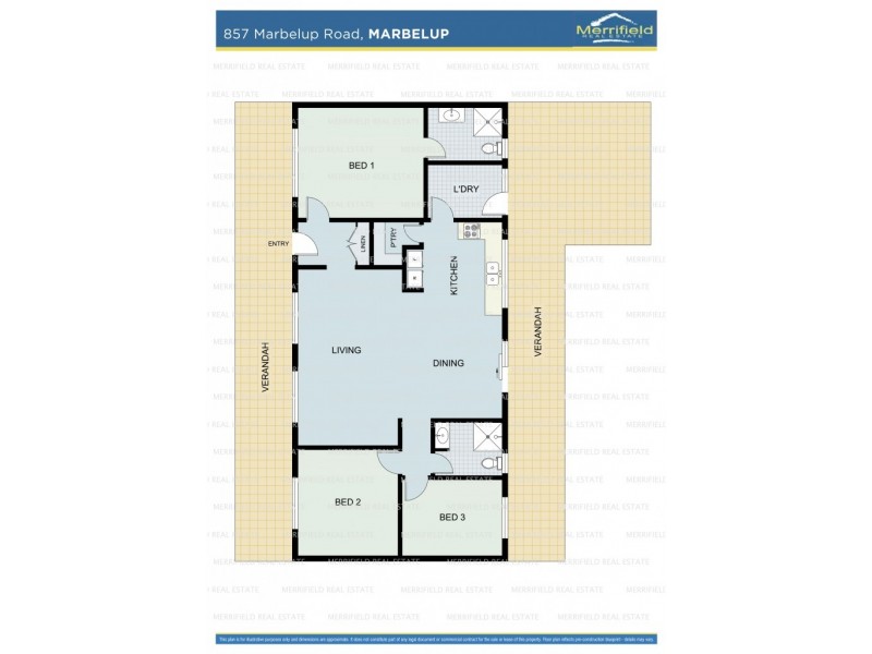 857 Marbelup Road North, Marbelup WA 6330 Floorplan
