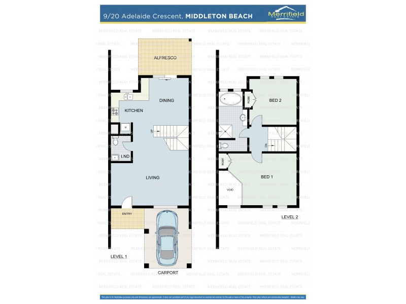 9/20 Adelaide Crescent, Middleton Beach WA 6330 Floorplan