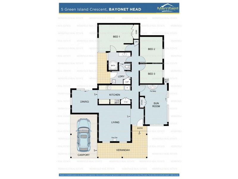 5 Green Island Crescent, Bayonet Head WA 6330 Floorplan