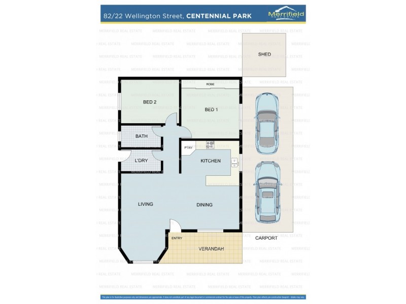 82/22 Wellington Street, Centennial Park WA 6330 Floorplan