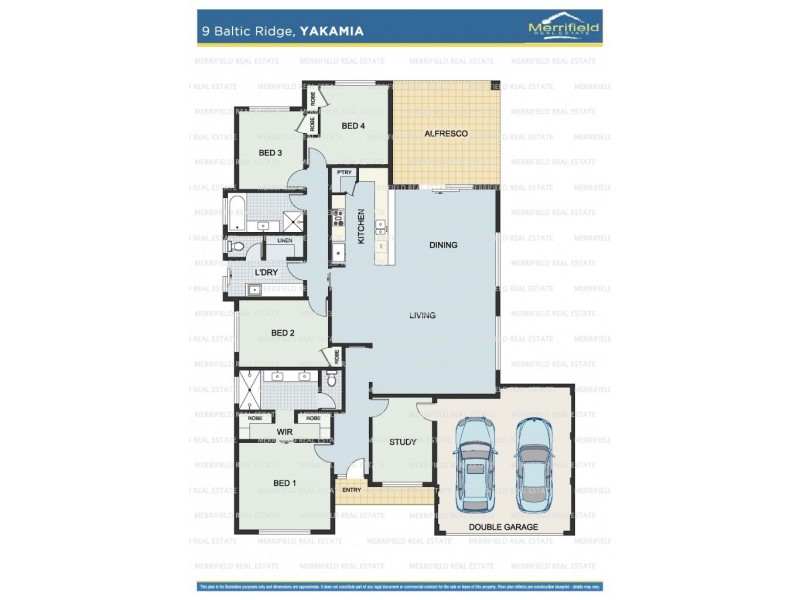 9 Baltic Ridge, Yakamia WA 6330 Floorplan