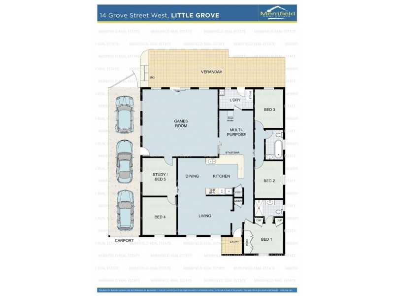 14 Grove Street West, Little Grove WA 6330 Floorplan