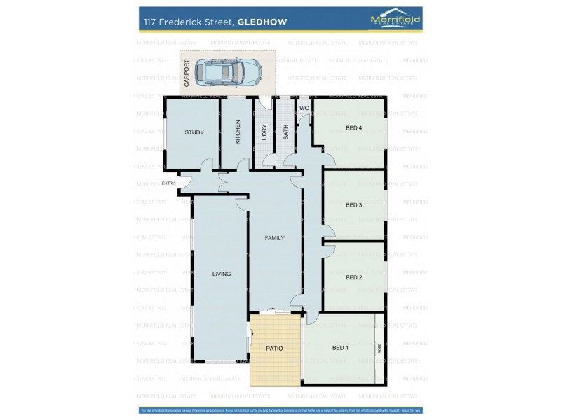 117 Frederick Street, Gledhow WA 6330 Floorplan