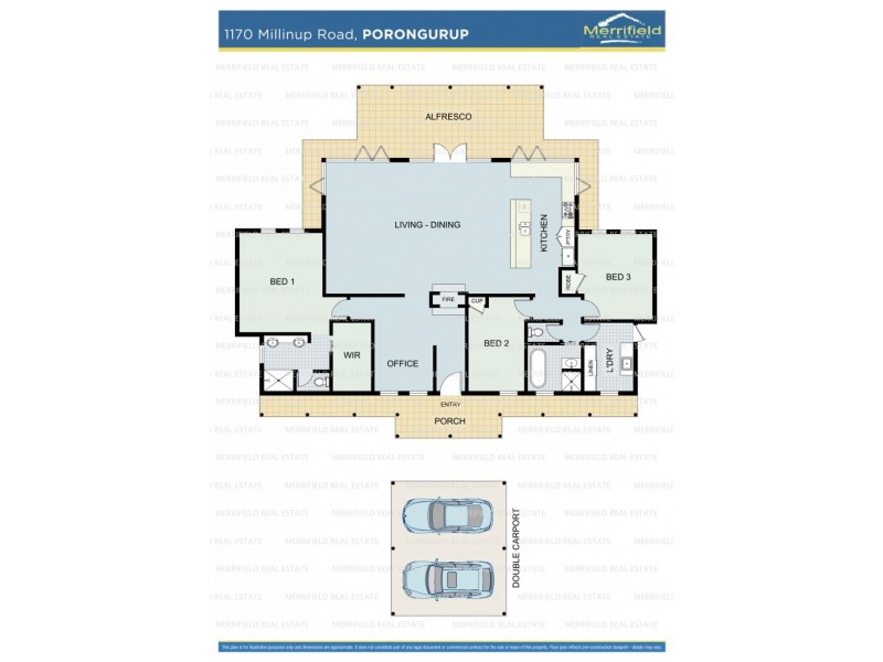 1170 Millinup Road, Porongurup WA 6324 Floorplan