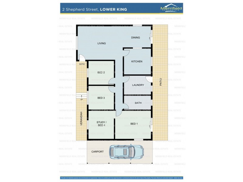 2 Shepherd Street, Lower King WA 6330 Floorplan