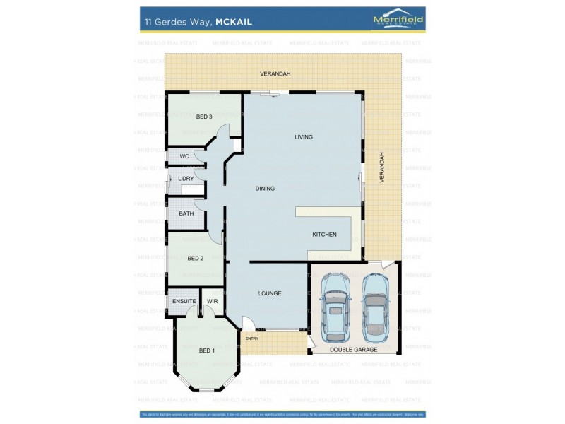 11 Gerdes Way, Mckail WA 6330 Floorplan