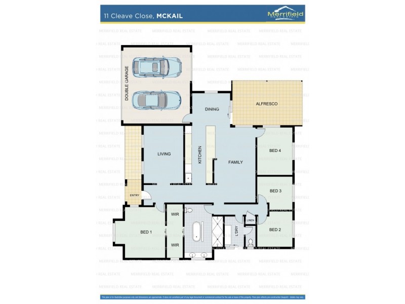 11 Cleave Close, Mckail WA 6330 Floorplan