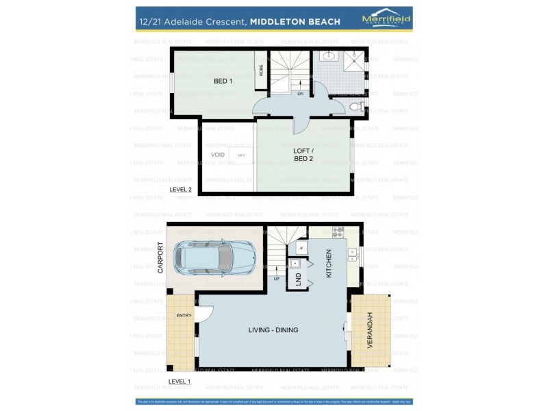 12/21 Adelaide Crescent, Middleton Beach WA 6330 Floorplan