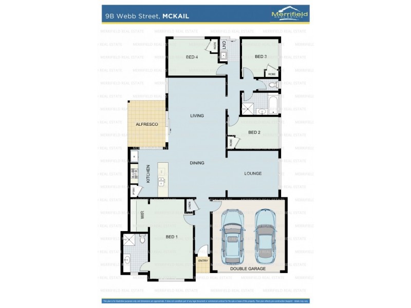 9b Webb Street, Mckail WA 6330 Floorplan