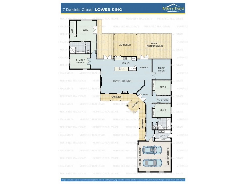 7 Daniels Close, Lower King WA 6330 Floorplan