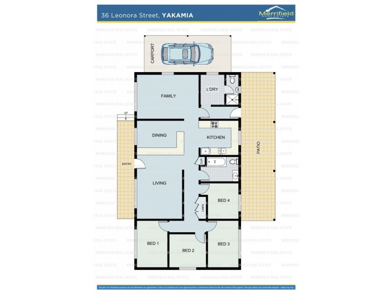 36 Leonora Street, Yakamia WA 6330 Floorplan