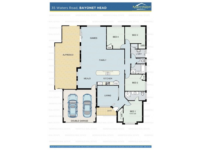 35 Waters Road, Bayonet Head WA 6330 Floorplan