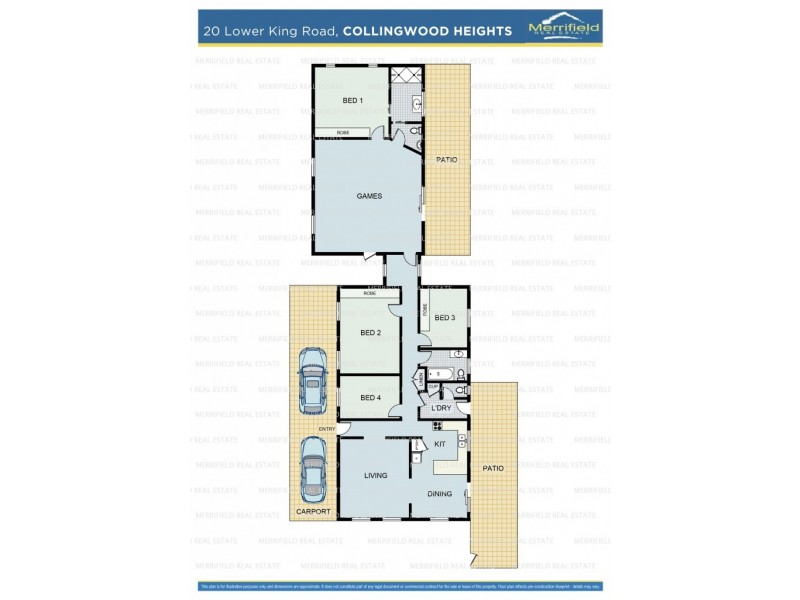 20 Lower King Road, Collingwood Heights WA 6330 Floorplan