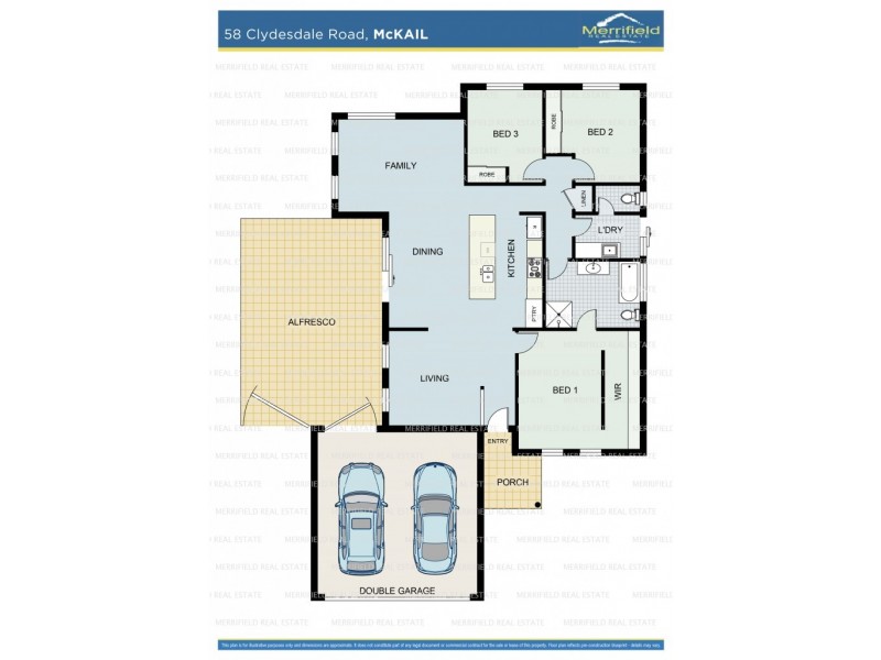 58 Clydesdale Road, Mckail WA 6330 Floorplan