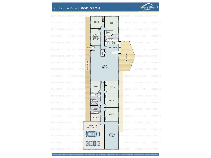 96 Home Road, Robinson WA 6330 Floorplan