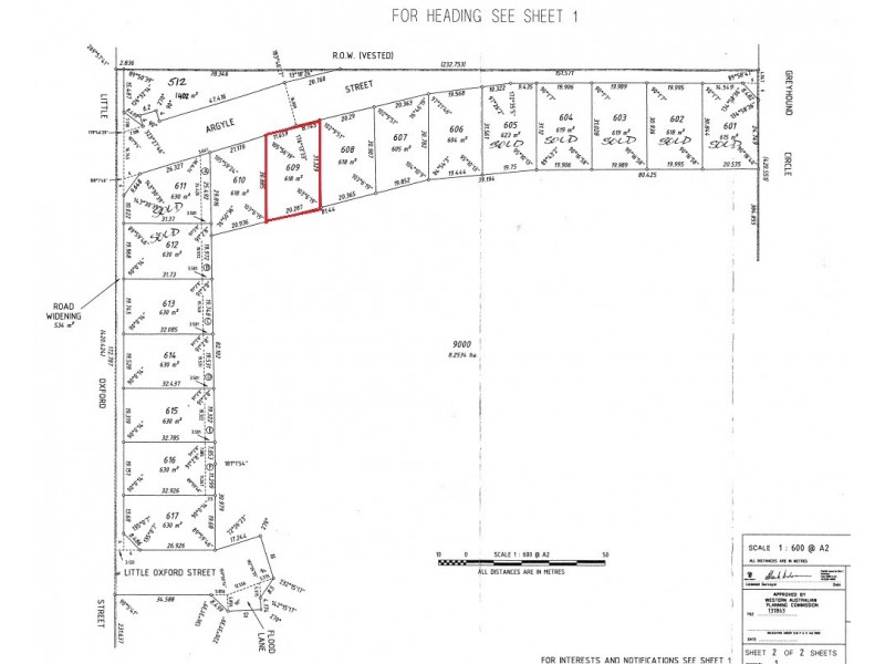 Lot 609,  Argyll Street, Gledhow WA 6330