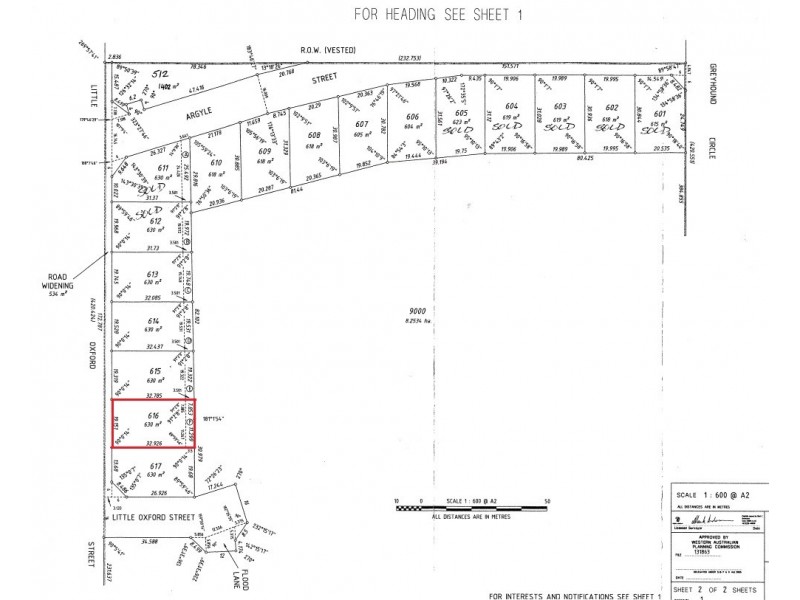 Lot 616,  Little Oxford Street, Gledhow WA 6330