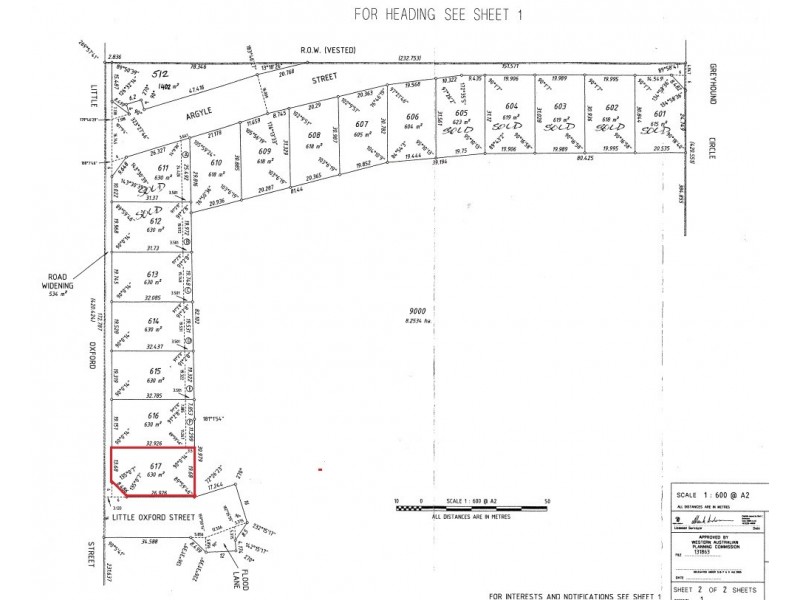 Lot 617,  Little Oxford Street, Gledhow WA 6330