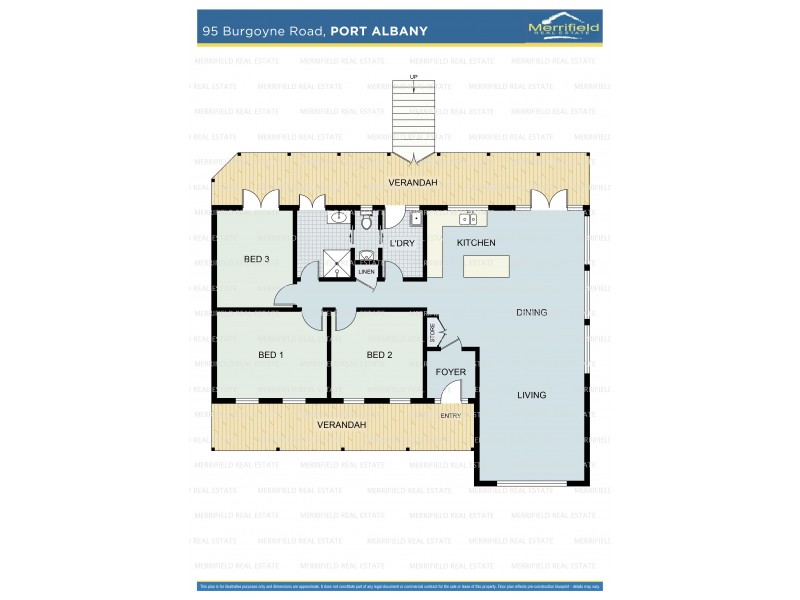 95 Burgoyne Road, Port Albany WA 6330 Floorplan