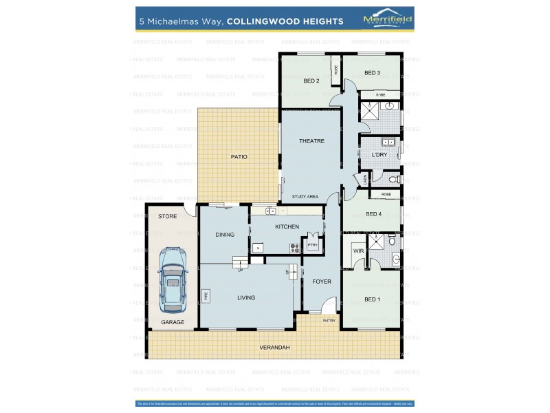 5 Michaelmas Way, Collingwood Heights WA 6330 Floorplan